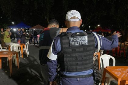 Central Integrada de Fiscalização realiza operação em bares do Centro de Manaus na madrugada de 30/05 para apurar denúncias