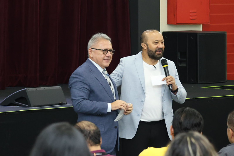 Projeto Meu Pai é Legal promove reconhecimento de paternidade em escolas de Manaus durante palestra realizada em 22/5