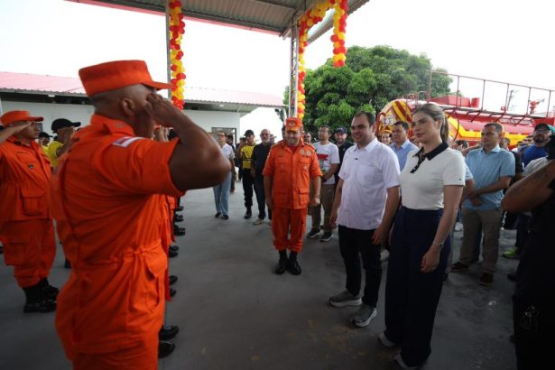 Governador Roberto Cidade inaugura 13º Grupamento Integrado de Combate a Incêndio e Proteção Civil em Manicoré e amplia atuação do Corpo de Bombeiros