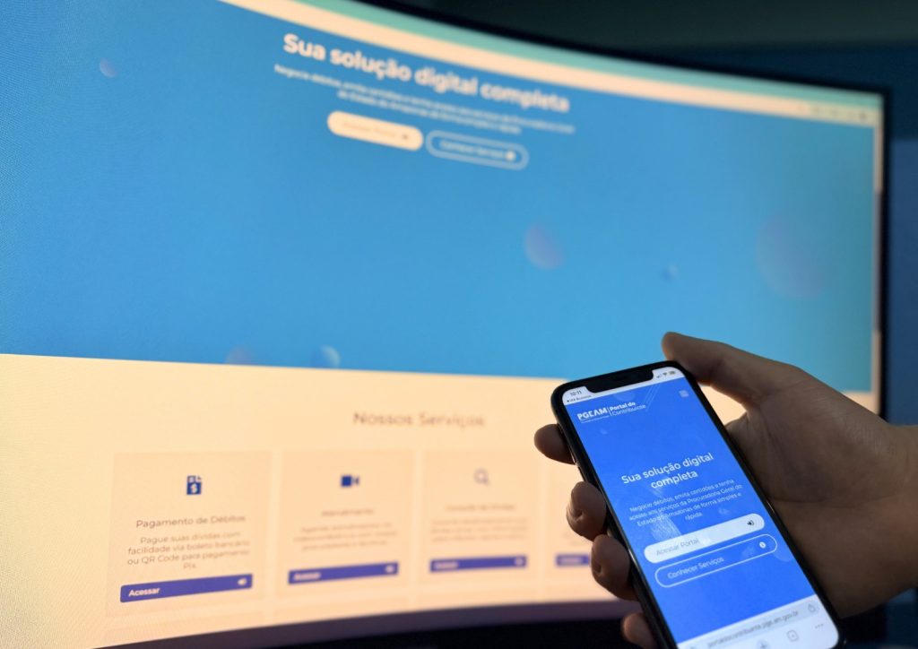 PGE-AM lança Portal do Contribuinte para unificar gestão de débitos em Dívida Ativa e oferecer atendimento por videochamada