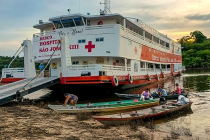 Barco Hospital São João XXIII inicia 34ª expedição e atende Borba de 23/05 a 26 de maio com cirurgias e exames
