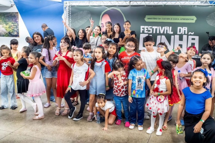Mini Festival para Curumins e Cunhatãs reúne crianças em atividades culturais e educativas no Liceu Claudio Santoro