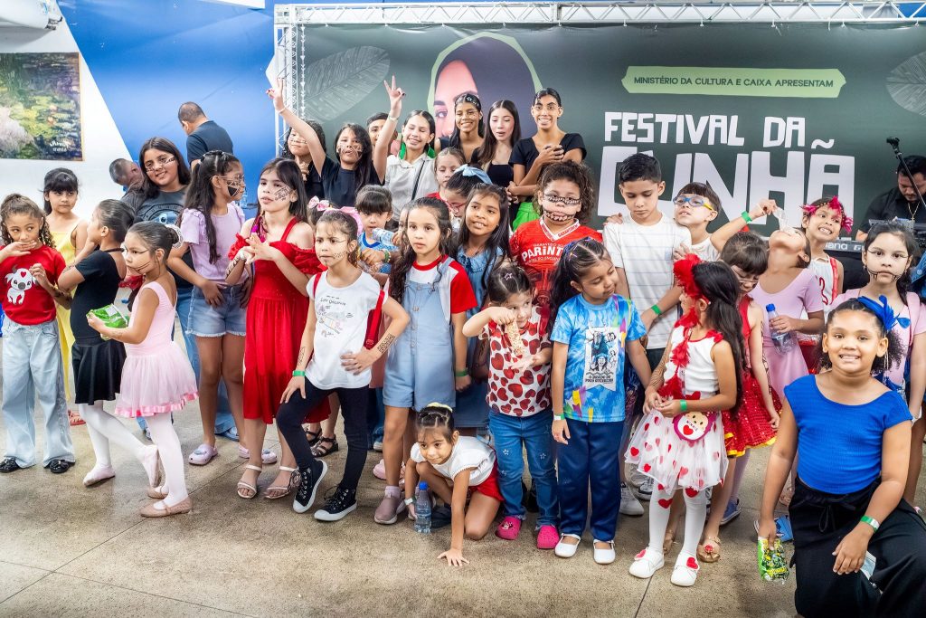Mini Festival para Curumins e Cunhatãs reúne crianças em atividades culturais e educativas no Liceu Claudio Santoro