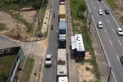 Detran-AM registra 416 irregularidades em veículos pesados durante fiscalização entre 5 e 20 de maio na capital