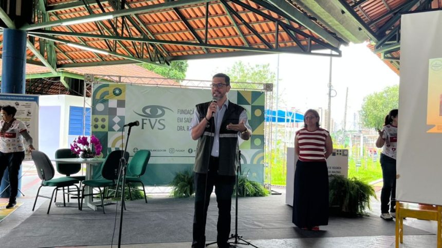 FVS-RCP realiza 9ª edição da campanha cuidados com medicamentos e alerta sobre riscos da automedicação em Manaus