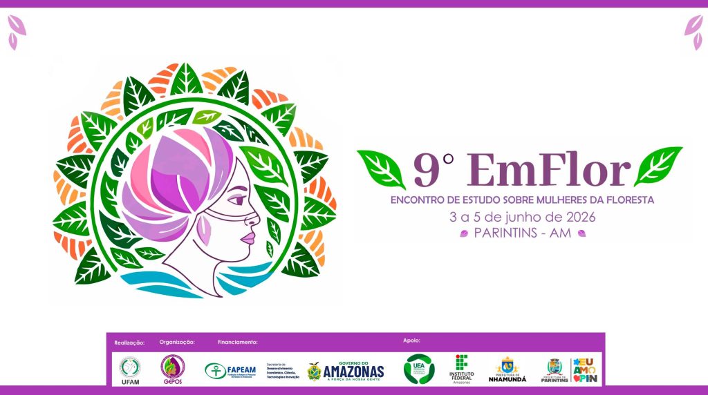 Encontro de Estudos sobre Mulheres da Floresta (9º Emflor) discute feminismos e questão climática em Parintins de 3 a 5 de junho