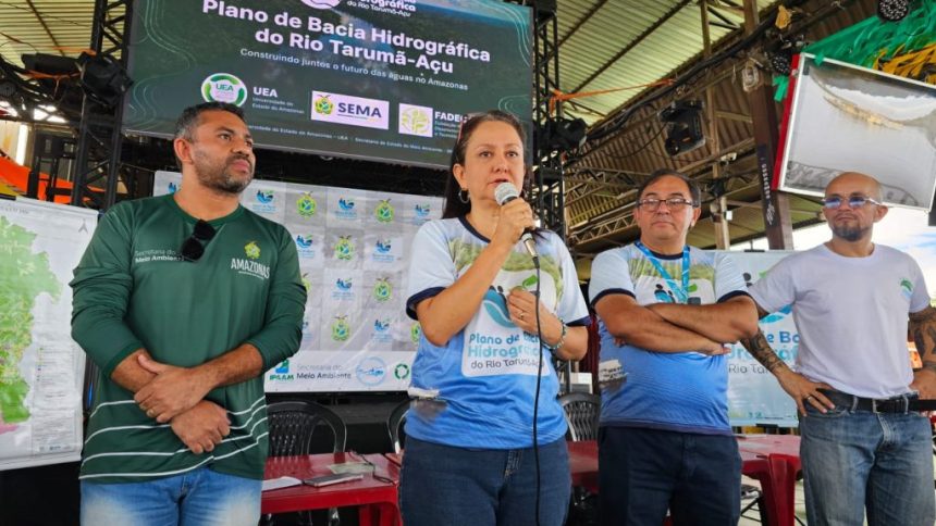 Sema e UEA encerram mobilização social para elaboração do Plano de Bacia do Tarumã-Açu com última oficina na Praia Dourada