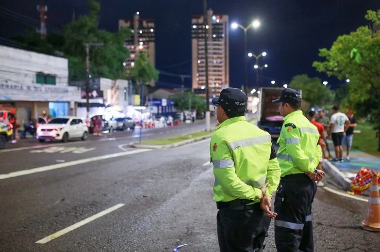 IMMU realiza operação de trânsito para corridas em Manaus nos dias 23 e 24/5 com 56 agentes