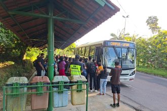 IMMU realiza estudo na linha 007 da Ufam para avaliar aumento de frota e assentos no campus