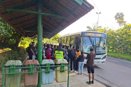 IMMU realiza estudo na linha 007 da Ufam para avaliar aumento de frota e assentos no campus
