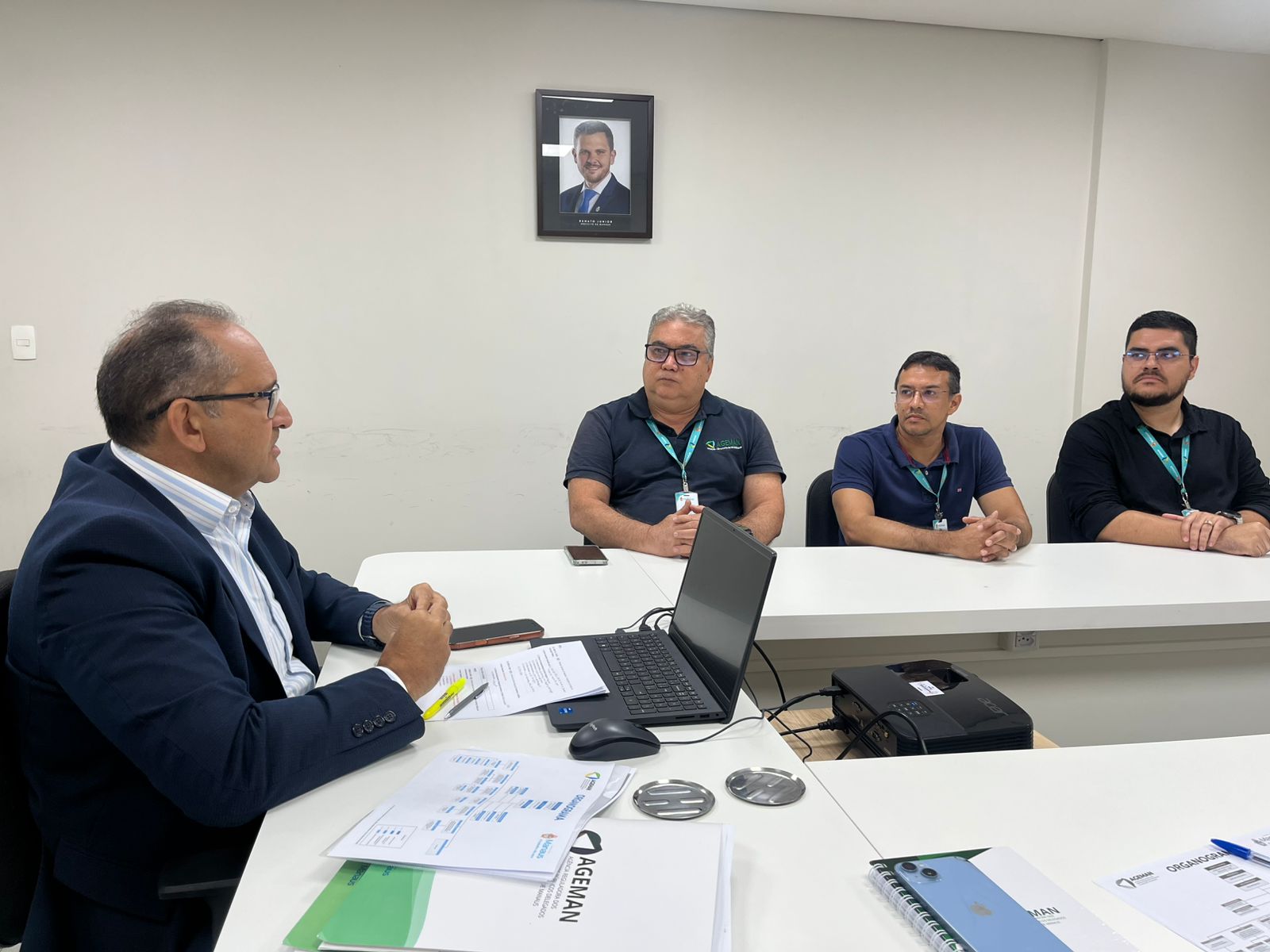 Ageman inicia ciclo de reuniões para fortalecer fiscalização dos serviços públicos em Manaus