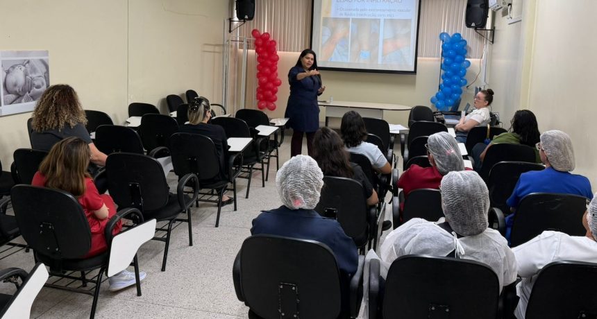 Maternidade Dr. Moura Tapajóz realiza curso de atualização sobre tratamento de feridas para equipe de enfermagem em Manaus