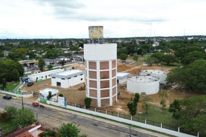 Prosai Parintins realiza testes hidráulicos no CRD2 para validar novo sistema de abastecimento de água no município