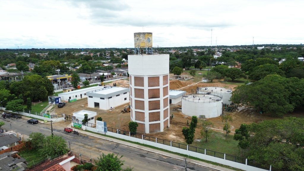 Prosai Parintins realiza testes hidráulicos no CRD2 para validar novo sistema de abastecimento de água no município