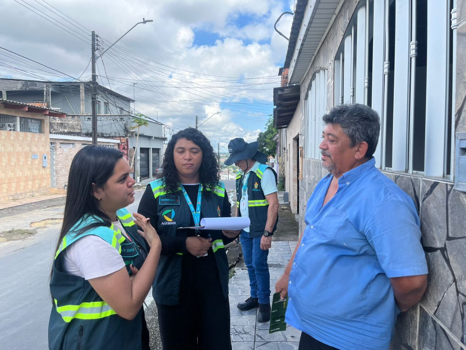 Ageman investiga irregularidade no abastecimento de água no conjunto Francisca Mendes 2 após relatos de moradores
