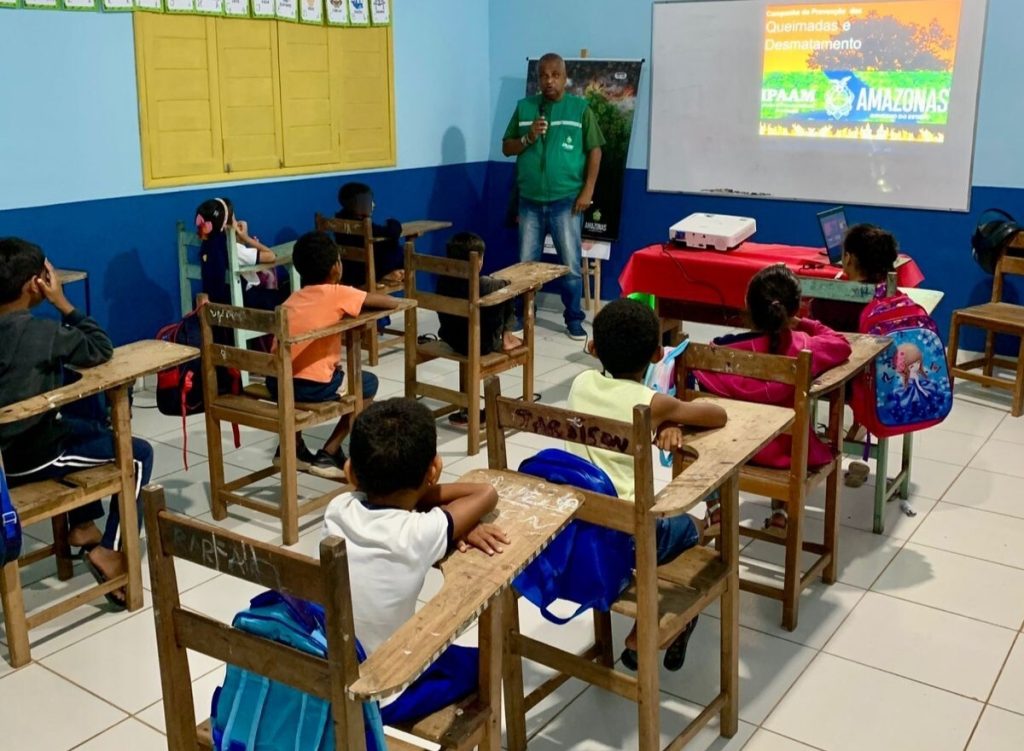 Ipaam promove programação de educação ambiental em escolas de Iranduba entre 18/05 e 22/05