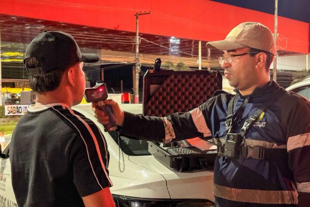 Detran-AM registra 728 infrações em ação de fiscalização nas zonas de Manaus e na AM-070 durante fim de semana