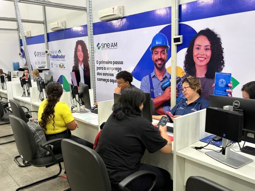 Sine Amazonas divulga 344 vagas de emprego para esta sexta-feira 