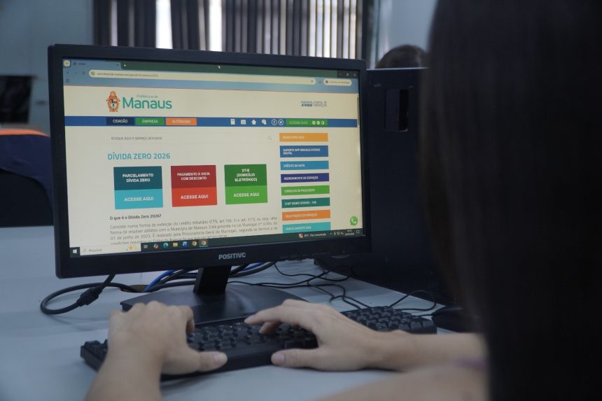 Prefeitura de Manaus abre adesão ao programa Dívida Zero 2026 com descontos em juros e multas até 20 de agosto