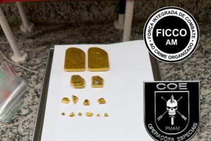 Operação integrada apreende cerca de 400 gramas de ouro em bote no Educandos, Manaus