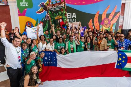 Delegação do Amazonas faz história na 6ª Teia Nacional e conquista 16 cadeiras na Comissão Nacional de Cultura Viva