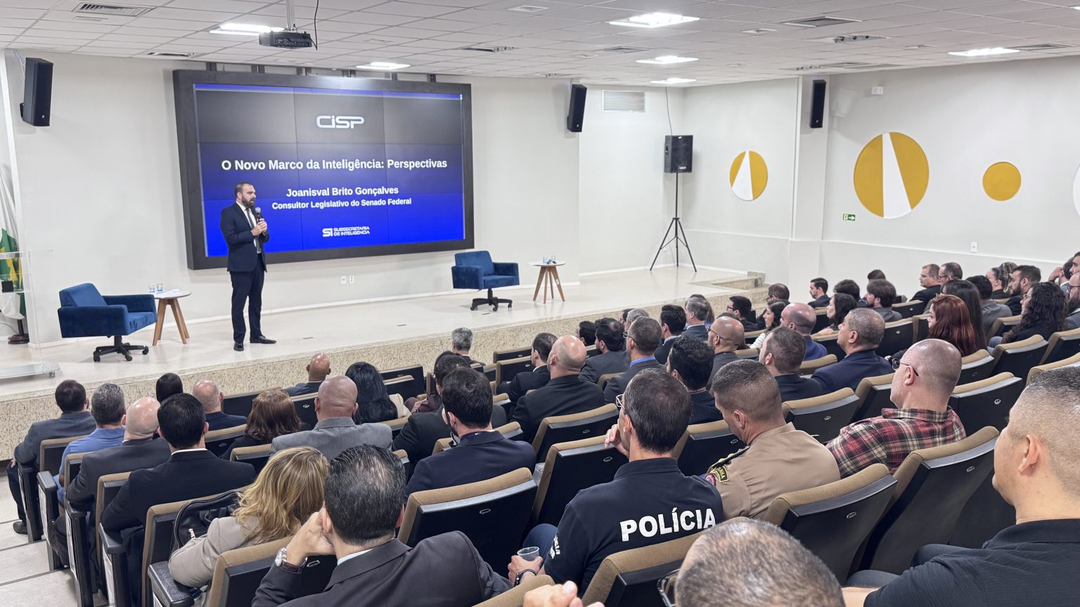 SSP-DF promove ciclo de palestras sobre inteligência de segurança pública no Cisp 2026 para integração institucional