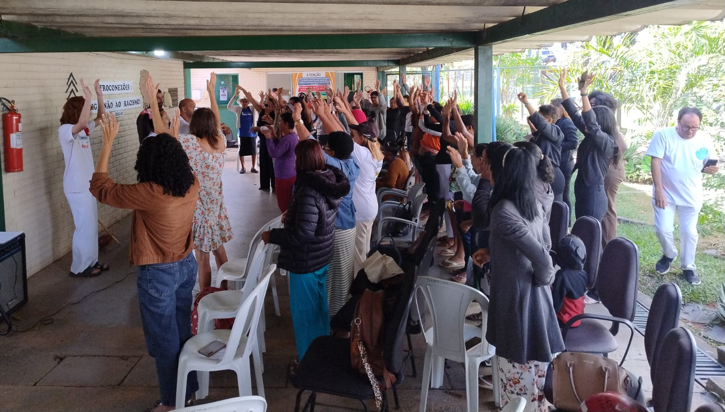 Afroconexões reúne 76 participantes no Cras Sobradinho em ação contra o racismo e pela proteção social