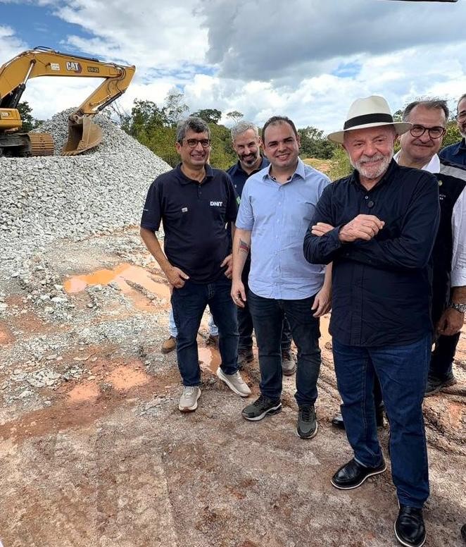 Governador e presidente vistoriaram Trecho Charlie da BR-319 em Borba para discutir pavimentação e integração regional