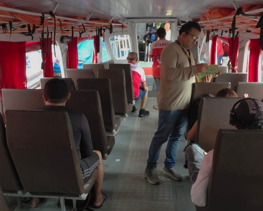 Fiscalização turística em portos de Manaus busca regularizar serviços e ampliar segurança a turistas