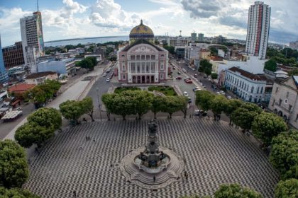 Amazonas Fan Fest reúne shows e transmissão da estreia do Brasil na Copa do Mundo de 2026 no Largo de São Sebastião