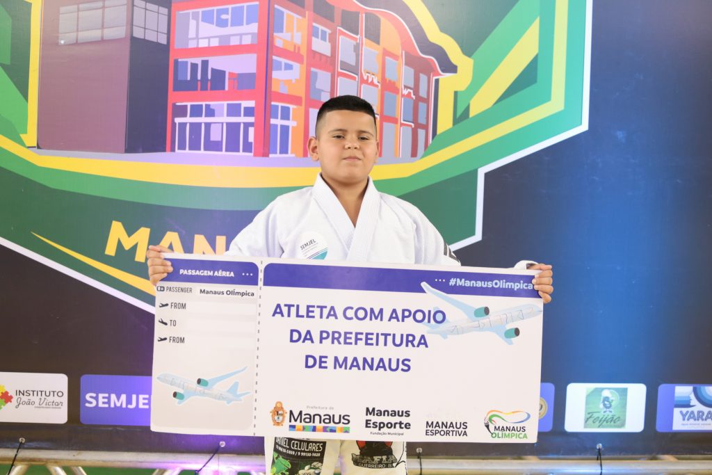 Manaus envia mais de 50 jovens ao Campeonato Brasileiro de Jiu-Jítsu em Barueri entre 12 e 14 de junho