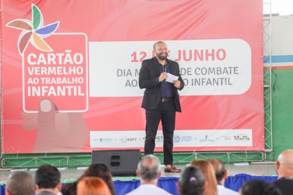 Manaus realiza ação educativa contra o trabalho infantil na escola São Luiz para conscientização da comunidade