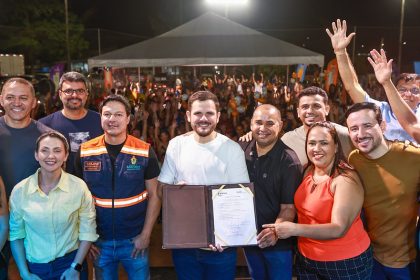 Prefeitura de Manaus assina ordem de serviço para revitalizar Campo da Torre e ampliar espaços esportivos na zona Norte