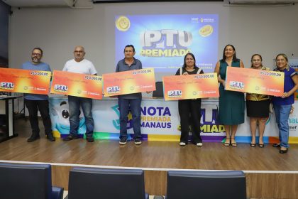 IPTU Premiado 2026 reconhece 14 contribuintes com entrega de prêmios em Manaus pela Semef