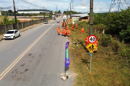 Mutirão de limpeza urbana avança no Colônia Antônio Aleixo e mantém serviços contínuos na zona Leste de Manaus