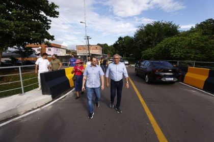 Governo do Amazonas inaugura primeira ponte do Programa Estadual de Construção de Pontes Urbanas em Manaus e prevê 50 obras