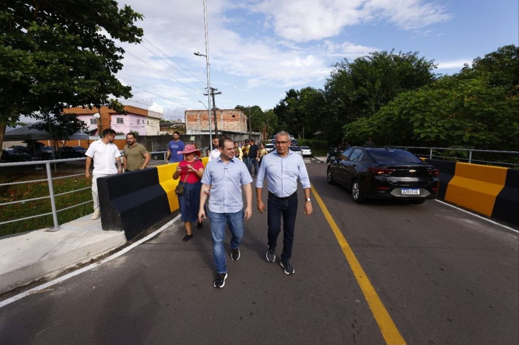 Governo do Amazonas inaugura primeira ponte do Programa Estadual de Construção de Pontes Urbanas em Manaus e prevê 50 obras