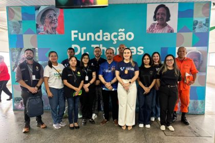 Operação Virtude realiza CIF e fiscaliza condições de atendimento para pessoa idosa na Fundação Doutor Thomas em Manaus