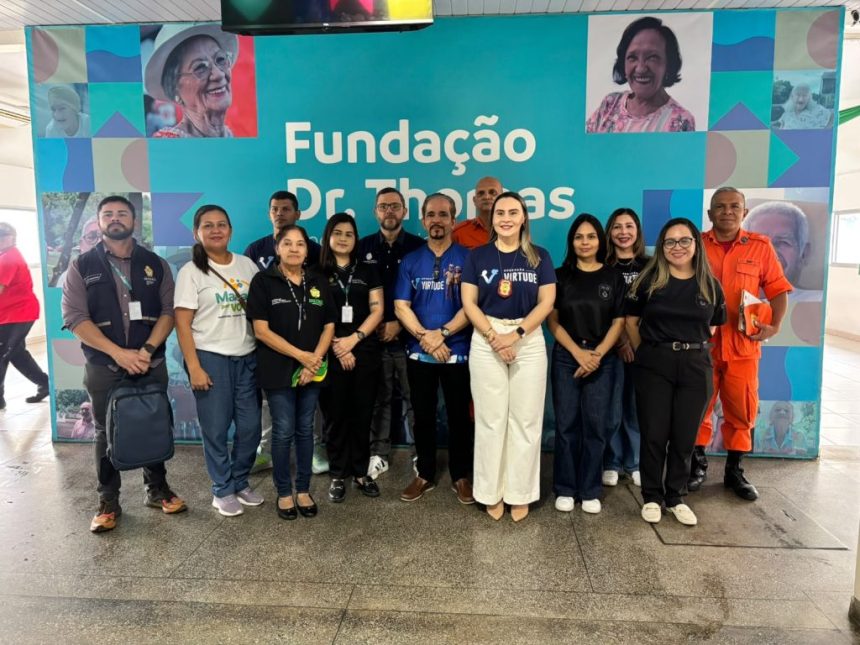 Operação Virtude realiza CIF e fiscaliza condições de atendimento para pessoa idosa na Fundação Doutor Thomas em Manaus