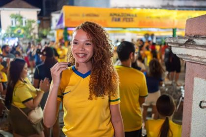 Amazonas Fan Fest reúne torcedores no Largo de São Sebastião durante estreia do Brasil na Copa do Mundo 2026