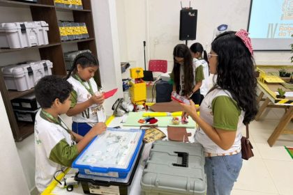 Gincana de robótica em Tefé mobiliza 80 estudantes com apoio da Fapeam e Parev
