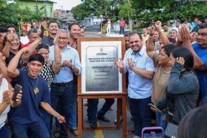 Governo do Amazonas inaugura ponte em Manaus na rua 170 para integrar núcleos e melhorar mobilidade urbana