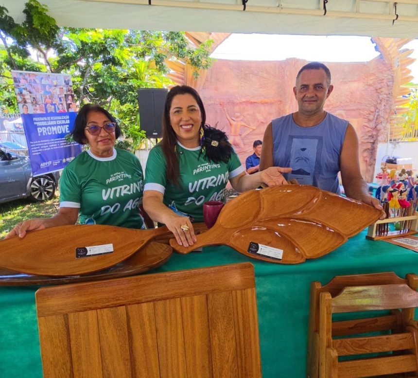 Vitrine do Agro expõe produção da agricultura familiar, pecuária e artesanato indígena em Parintins durante Festival de Parintins