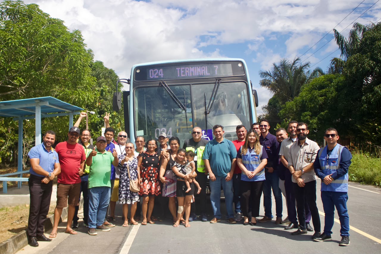 Manaus amplia itinerário da linha 024 para atender ramal Frederico Veiga no km 8 da BR-174