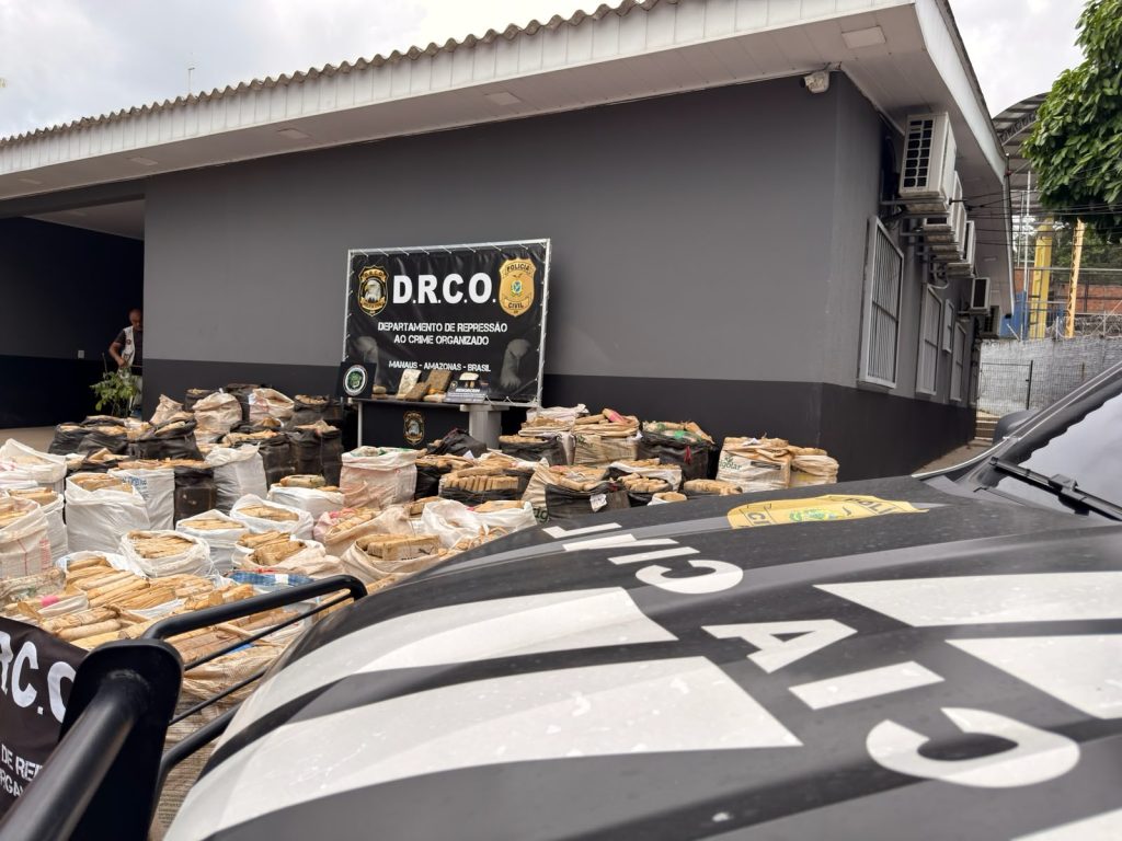 Operação Segurança Presente apreende mais de 4,1 toneladas de drogas e registra 832 prisões no Amazonas desde 5 de maio