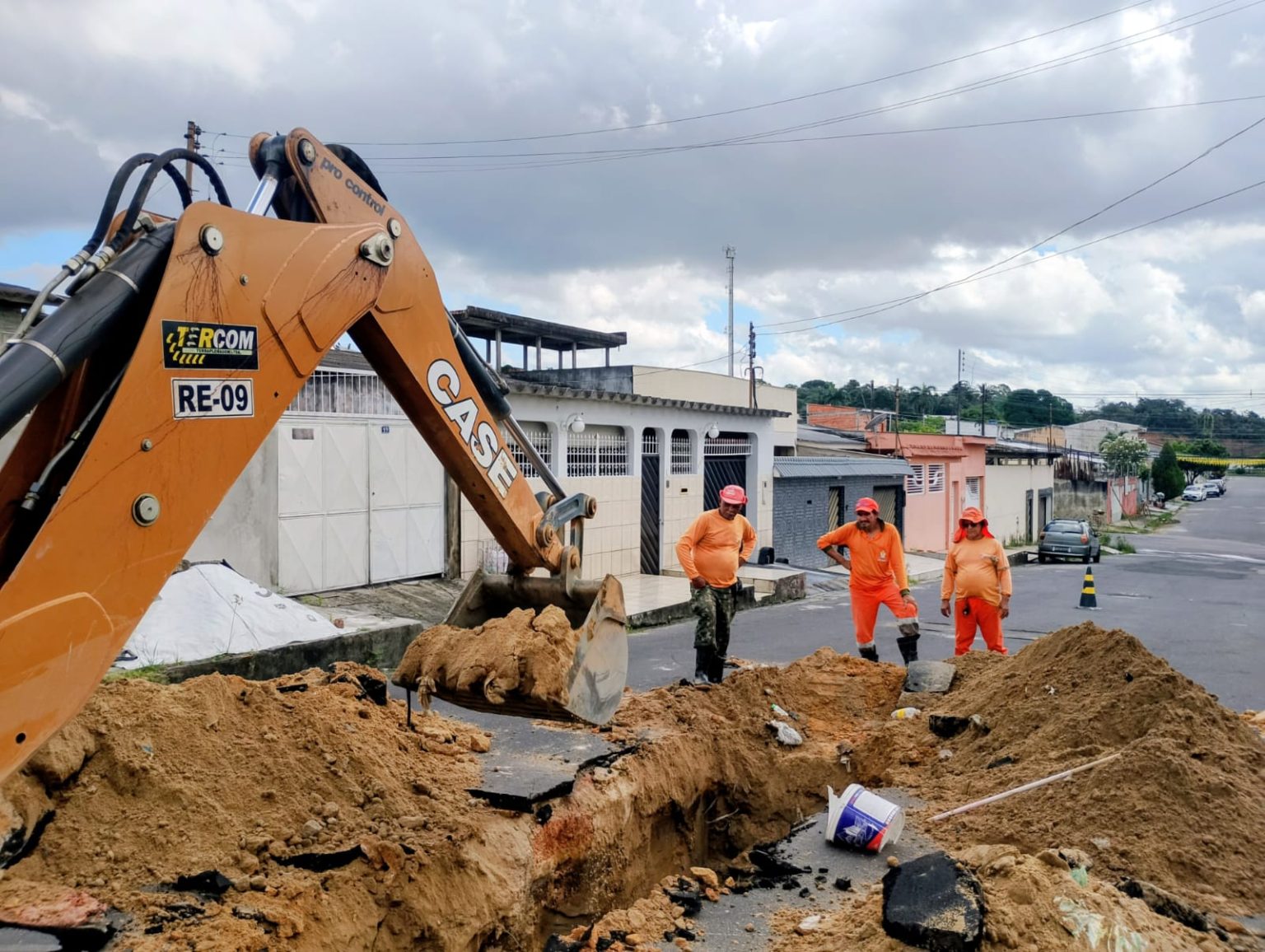 Prefeitura de Manaus conclui recuperação de rede de drenagem na rua Coronel Brito e reforça escoamento das águas pluviais