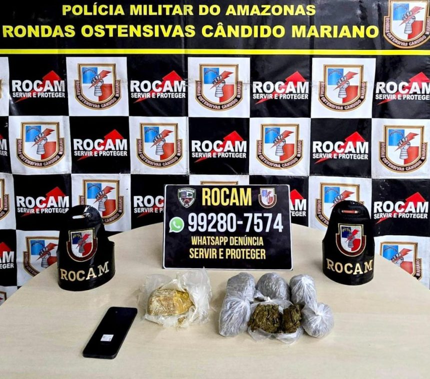 PMAM prende suspeito de latrocínio de comerciante em Manaus após denúncia anônima e diligências da Rocam