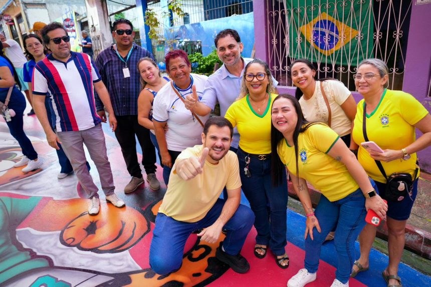 Prefeito Renato Junior vistoria Ruas da Copa e detalha apoio da Prefeitura por meio do edital nº 001/2026 em Manaus