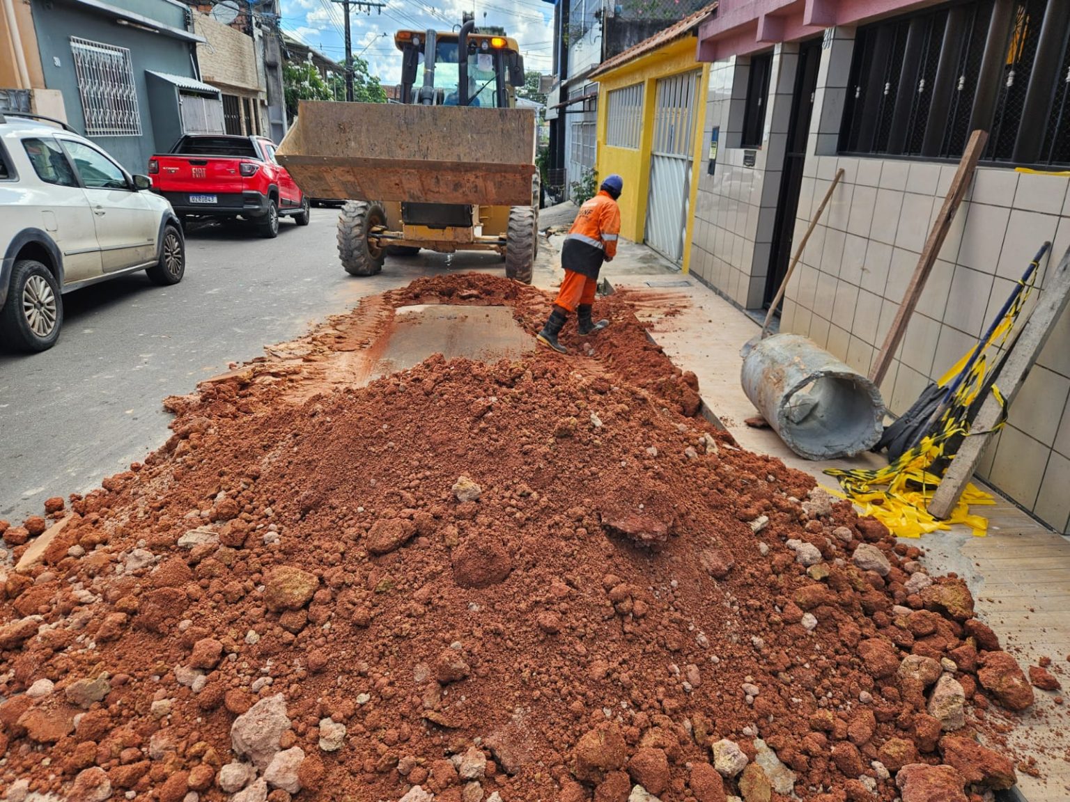 Prefeitura de Manaus conclui recuperação da rede de drenagem profunda no Santo Antônio e substitui tubulações deterioradas para reforçar escoamento das águas pluviais