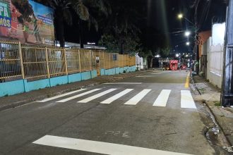 Prefeitura de Manaus realiza nova etapa de sinalização viária em quatro zonas da cidade para organizar o trânsito